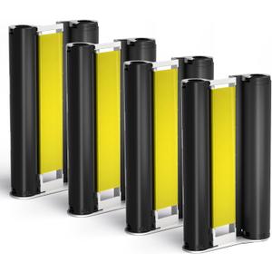 Selphy CP1300 CP1500 Ink Cassette Compatible with Canon Selphy KP-108IN Color Ink Cartridges KP108 for CP1200 CP1000 CP910 CP900 CP760 CP740 Wireless Compact Photo Printer 4 x 6 inch, 4-Pack, No Paper