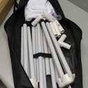 Projector Screen Outdoor Portable Movie: 120 inch Foldable Projection Screen with Stand Legs and Carry Bag for Camping Party