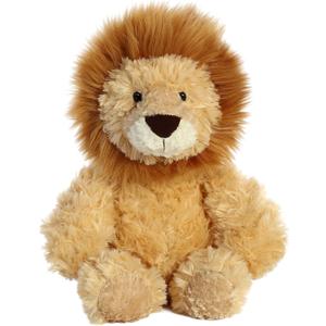 Aurora Snuggly Tubbie Wubbies Lion Stuffed Animal - Comforting Companion - Imaginative Play - Brown 10.5 Inches