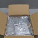 Pull Out Cabinet Organiser for Spices, Cans - Heavy Duty - Pull Out Spice Rack- Cabinet Pull Out Shelf for Cans,Dishes, Etc, 10"W x 10"D x 2-1/8 H, Chrome