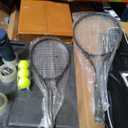 HIRALIY Tennis Rackets 2 Pack for Adults Beginners - 27 Inch Lightweight Aluminum Tennis Racquet Set with 3 Balls & Carry Bag - Vibration Dampening & Large Sweet Spot for Men Women Couples
