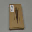 Metal Stakes Solar Lights Replacement Spike - Outdoor Ground Stake for Backyard Garden Lights Landscape Yard Pathway Patio Lamps Pole (Metal-8 Pack) - 0.78x5.36 inches