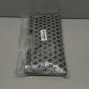 Silicone Sink Mat with For Honeycomb Structure, Collapsible Kitchen Mat for Non-Slip Drying, Heat Resistant Sink Protector up to 428°F, Dish Drying Mat for Kitchen, Grey