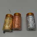Gilding Flakes Set,Gold Foil Flakes for Resin,3 Bottles Metallic Foil Flakes for Resin Jewelry Making,Nails,Painting Art,Crafts and Slime(Gold, Silver, Copper Colors)
