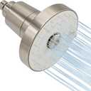 SANYCASA Filtered Shower Head for Hard Water, Removes Chlorine & Heavy Metals, KDF-55 Filter for Healthier Hair & Skin, Protects Colored Hair, High Pressure, Dermatologist Recommended(BNP) (Brushed Nickel)