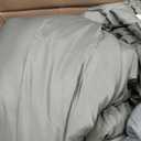 Monbix Super King Plus Comforter Set Olive Green 7 Pieces Bed in a Bag
