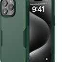 2 x NTG2023 New Designed for iPhone 15 Pro Max Case, Heavy-Duty Tough Slim Shockproof [2 Layer Structure][Military Grade Protection] Phone Case for iPhone 15 Pro Max(6.7 Inch), Midnight Green