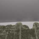 3-Piece Bath Rug Set, Soft, Non-Slip Bathroom Rugs, Absorbent and Quick-Drying Bath Mat, Contour & Accent Rugs (20" x 30" (610 sq. in.), Olive)