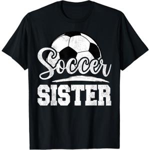Soccer Sister Soccer Player Game Day T-Shirt, 3T