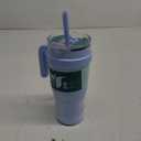 Reduce 24 oz Tumbler with Handle and Straw - Stainless Steel with Sip-It-Your-Way Lid - Keeps Drinks Cold up to 24 Hours - Sweat Proof, Dishwasher Safe, BPA Free - Glacier, Opaque Gloss