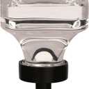 Amerock | Cabinet Knob | Clear/Black Bronze | 1-3/8 inch (35 mm) Length | Glacio | 1 Pack | Drawer Knob | Cabinet Hardware