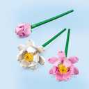 LEGO Lotus Flower - Building Toy for Kids, Girls & Boys, Ages 8+ - Artificial Lotus Flowers for Home Decor & Display - Creative Gift Idea for Her & Him - 40647