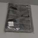 Pieviev Cat Litter Mat Double Layer Waterproof Urine Proof Trapping Mat 1 Pack (Gray, 24x15 Inch (Pack of 1))