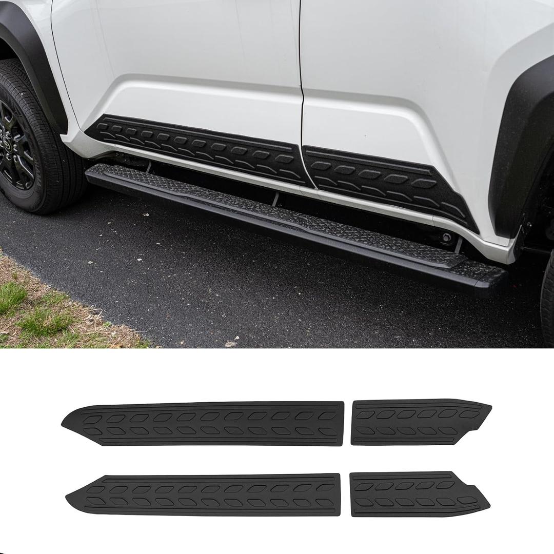 Door Molding Trim Compatible with 2025 Toyota 4Runner Door Anti-Collision Strip Molding Trim Replacement for 4 Runner Accessories