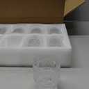 Kingrol Drinking Glasses Set of 8, 6.5 Ounces Stackbale Water Glasses, Vintage Glassware for Cocktail, Whiskey, Juice, Iced Coffee, Iced Tea, Bar Accessories