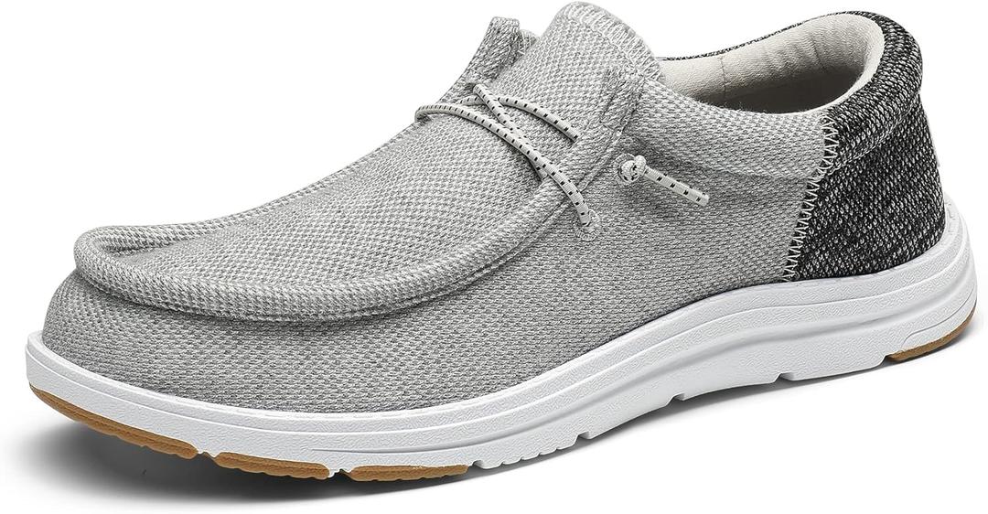 Bruno Marc Men's Arch Support Casual Slip-on Shoes Loafers for Men Non Slip Comfortable Boat Shoes, Size US 11