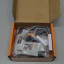 BATAVIA Electric Staple Gun, 2-in-1 Cordless Brad Nailer & Stapler Kit with 2000Pcs Nails & Staples, 4V Lithium-ion Rechargeable Nail Gun for Upholstery, Wood Working, DIY Home Projects (Grey)