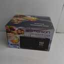 Emerson MW9255B Countertop Microwave Oven, 6 Pre-Programmed Settings, Removable Glass Turntable and Child Safety Lock, 0.9 Cu ft, 900W, Black