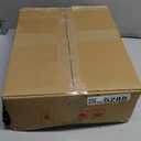 SORCEDAS Portable Wardrobe Closet Storage Organizer Metal Hanging Rack Non Woven Fabric 34 Inch Coffee (34 Inch, Blue)