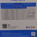 Velpeau Arm Sling Shoulder Immobilizer for Women and Men, fit Left or Right Arm - Rotator Cuff Support Brace - Medical Sling for Shoulder, Clavicle, Elbow Injury (Comfort type, Large: Bust 33.5-41)