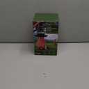 Solar Hummingbird Feeder for Outdoor - 25 fl.oz Hand Blown Glass Hummingbird Feeders for Outdoors Hanging, Large Capacity with Moat, 6 Colors Changing Light Outside Garden Decor (Red)