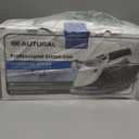 BEAUTURAL 1800Watt Steam Iron with Digital LCD Screen, DoubleLayer and Ceramic Coated Soleplate, 3Way AutoOff, 9 Preset Temperature and Steam Settings for Variable Fabric Gray