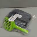 HiCaptain Portable Travel Litter Box with Lid, Foldable Cat Travel Litter Box - Leakproof, Odor-Free & Waterproof. Ideal for Road Trip, Cars, Hotels and Airplane - Blue (M - For small and medium cat(Pack Of 1))