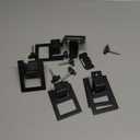 Mattress Holder for Metal Bed Frame Extra Thick Slide Stopper to Keep Mattress from Sliding 6 Pcs Non Slip