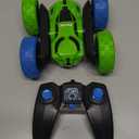 Remote Control Car for Kids RC Stunt Cars with Cool Wheel Lights 360 Rotating Boys Toys for Ages 6 7 8 9 10-12 Kids Gift Ideal(Blue&Green)