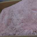 Poboton Area Rugs for Living Room Large Rugs Bedroom Anti Skid Rug Shaggy Soft Rug for Living Room Bedroom Pink 4x6 Play Area Kids Room Luxury Decorative