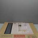 LOAAO 20x30 Inch White Metal Framed Bathroom Mirror for Wall, White Bathroom Vanity Mirror Farmhouse, Large Rounded Rectangle Mirror, Anti-Rust, Hangs Horizontally or Vertically