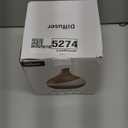 500ML Essential Oil Diffuser: Aroma Diffuser with Remote Control for Hotel Spa Yoga Room - Humidifiers for Bedroom with 14 Colors LED Night Light for Kids/Women Home Relaxation (Deep Orange)