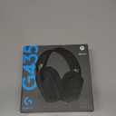 Logitech G435 Lightspeed & Bluetooth Wireless Gaming Headset - Lightweight Over-Ear Headphones, Built-in mics, 18h Battery, Dolby Atmos, PC, PS4, PS5, Nintendo Switch/Switch 2, Mobile - Black