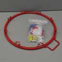 Premium Basketball Hoop Net for Outdoor Use, 12.59in Red