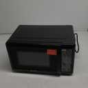 Emerson MW7302B Compact Countertop Microwave Oven with Touch Control, LED Display, 700W, 10 Power Levels, 6 Auto Menus, Glass Turntable and Child Safe Lock, 0.7 Cu., Ft. Black