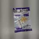 VCE Coaxial Cable Connector, RG6 F-Type Gold Plated Adapter Female to Female Coax Extender TV Cables, 5-Pack