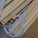 GLDZI Stuffed Animal Storage Zoo, Wooden Stuffed Animal Organizer with Elastic Cords for Boys Girls, Space Saving Toy Plushies Storage Holder for Playroom, Bedroom, Living Room (Burlywood, Small)