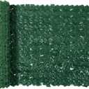 Jinwu Artificial Ivy Privacy Fence Screen, 39.4x157.5 Inch Artificial Faux Ivy Hedge, Expandable Faux Privacy Fence with 80 pcs Zip Ties Decoration for Wall Screen, Outdoor Garden, Wedding Decor