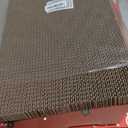 WESTERN HOME Christmas Cardboard Cat House W/Scratcher, Gingerbread Man Indoor Cat House for Christmas Decorations, Hideway Playhouse for Kitten&Small Animal (Brown, 16.5" x 12.5" x 15.5")