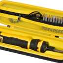 Electric Screwdriver Set Case for DEWALT Cordless Screwdriver (DWHT66719) and Screwdriving Bits, Tools Organizer for Driver Drill Bits, with Internal Pockets and Carry Handle (Box Only) (Yellow)