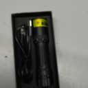 DARKDAWN UV Flashlight 395nm Black Light Mini USB Rechargeable Ultraviolet LED Blacklight Woods Lamp Powerful Portable Detector for Pet Urine Stains, Scorpions, Resin Curing