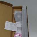 OFFO Shower Head Extension Arm, 10 in Shower Arm Extension Shower Head Extender Made of 304 Stainless Steel Shower Pipe Extension, Matte Black