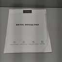 Vaydeer Hard Metal Mouse Pad with Aluminum Surface for Office & Gaming, Waterproof, Silver, 11.81" x 9.45"