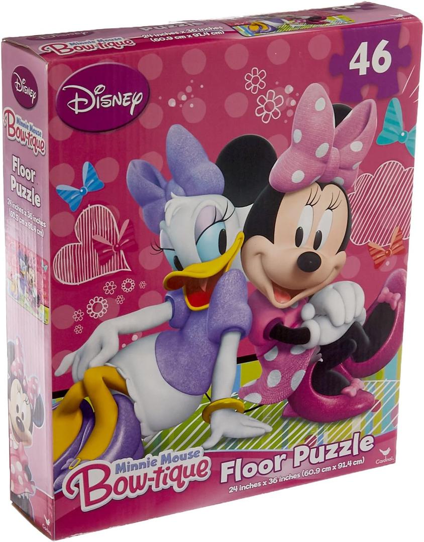 Minnie Mouse 46 Pieces Floor Puzzle (Styles Will Vary)