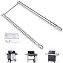 Uniflasy 7507 27 Inch Grill Burner Tubes for Weber Spirit 210/200 Series E-200 E-210 S-200 S-210 (with Side Control), Spirit 500 Genesis Silver A Stainless Steel Gas Grill Burner Tube Kit