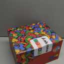 1500 Pieces Building Bricks for Kids with Doors, Windows, Wheels, Tires, Axles, Classic Building Bulk Blocks Compatible with All Major Brands for Boys Girls Ages 3 4 5 6 7 8 9 10 Year Old