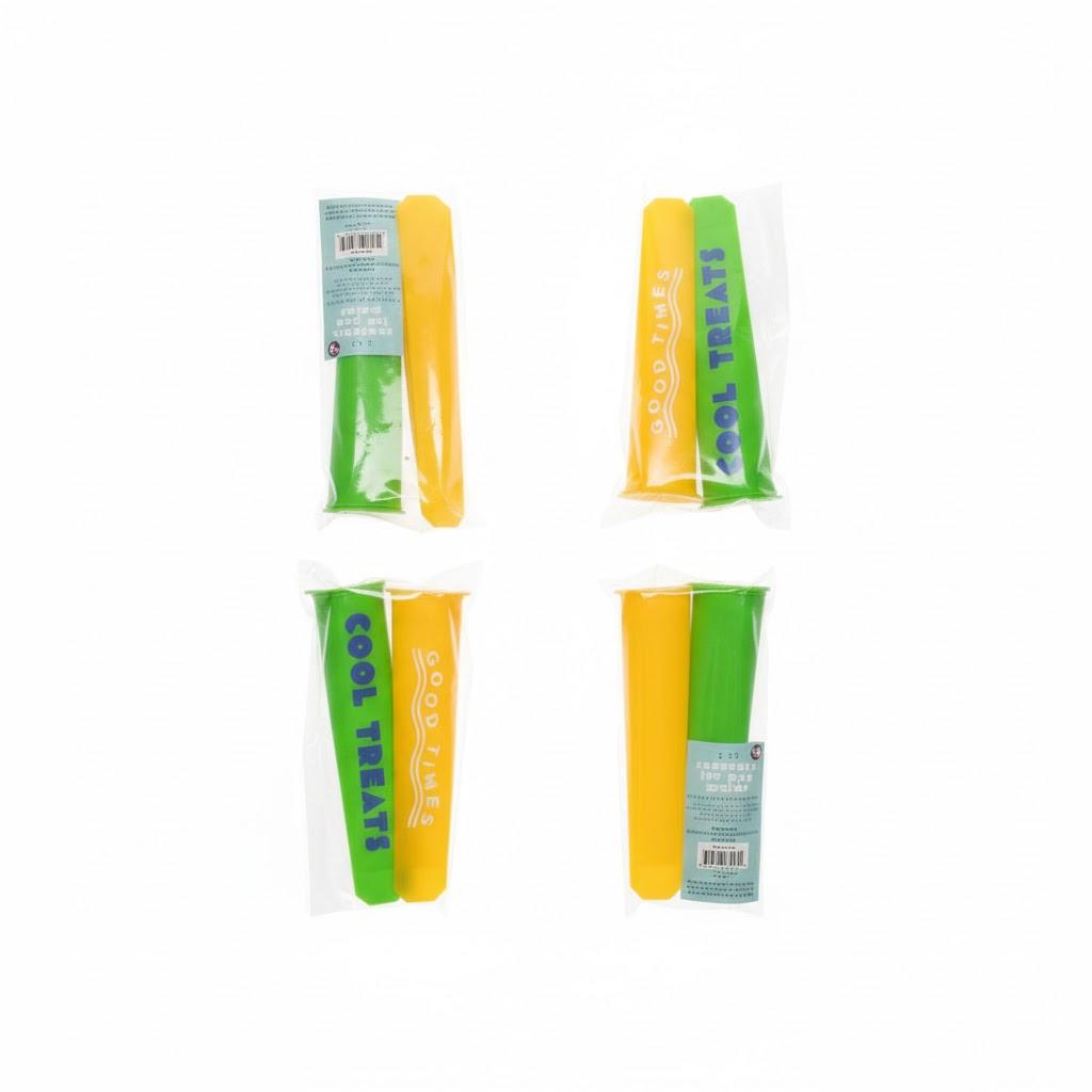 Reusable Ice Pop Mold 4Pack