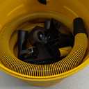 DEWALT 9 Gallon STEALTHSONIC Ultra Quiet Poly Shop Vacuum Wet/Dry, DXV09P-QTA Noise Reduction Vac for Shop, Heavy Duty Shop Vacuum for Jobsite/Workshop, Reduce Motor Noise, Yellow