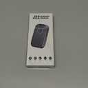 COMSOON Bluetooth Receiver for Car, Noise Cancelling 3.5mm AUX Bluetooth Car Adapter, Wireless Audio Receiver for Home Stereo/Wired Headphones, Hands-Free Call, 16H Battery Life - Dark Gray