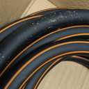 Giraffe Tools Garden Hose 25ft x 5/8", Custom Length, Heavy Duty, No Kink, Flexible, Rubber Garden Hose, Leakproof Water Hose, 25ft Male to Female Hose, 600 Burst PSI